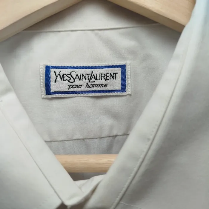 Chemise YSL Yves Saint Laurent Vintage - T 43 - photo numéro 2