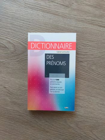 Dictionnaire des prénoms