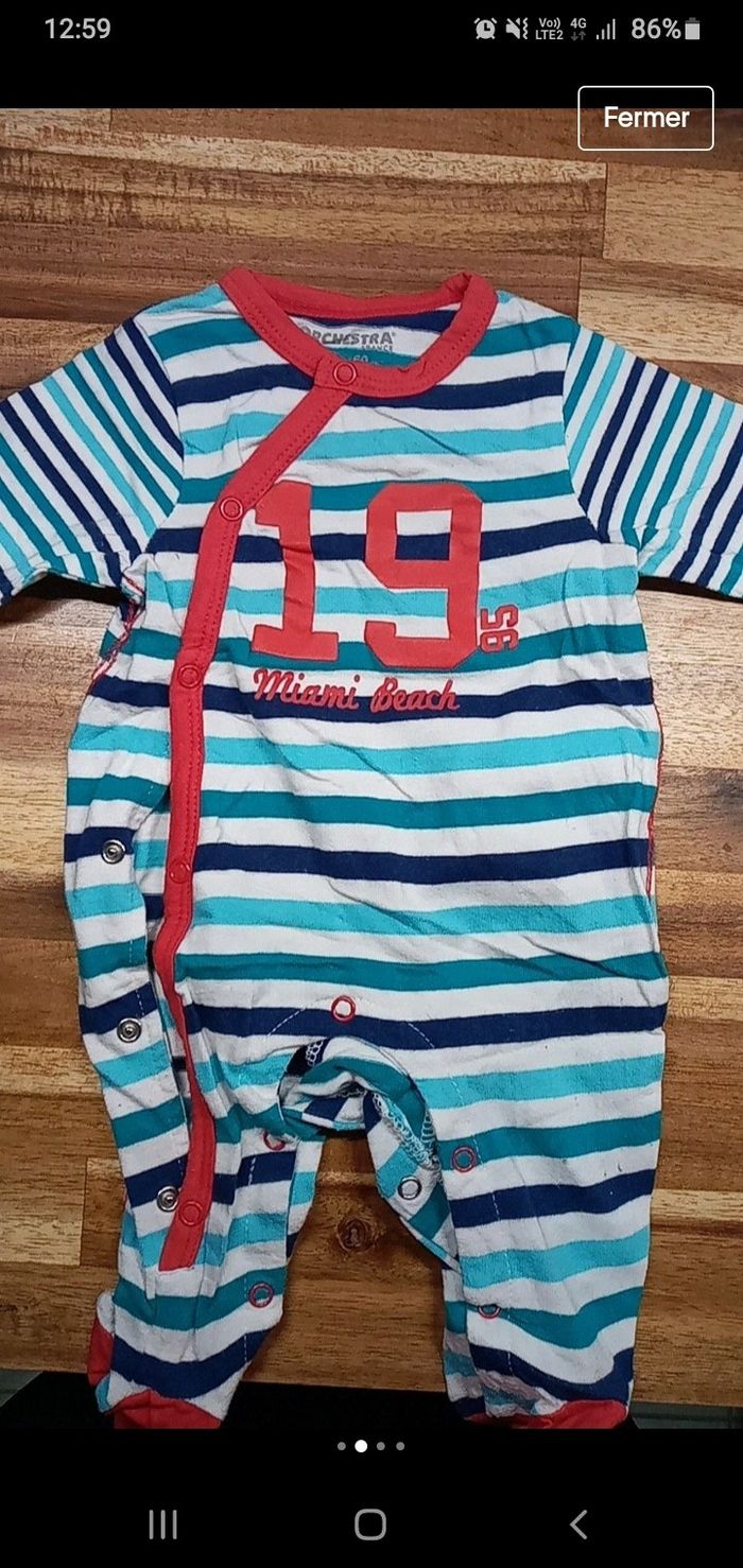 Pyjama bebe - photo numéro 3