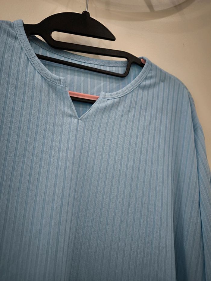 T shirt manches longues taille L ouku neuf - photo numéro 2