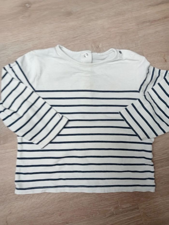 Marinière manches longues