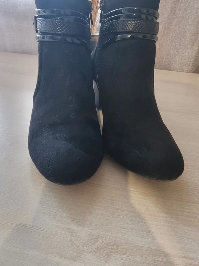 Bottines daim noir - photo numéro 11