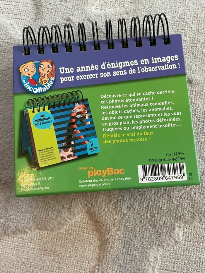 365 photos mystère les incollables playbac - photo numéro 2
