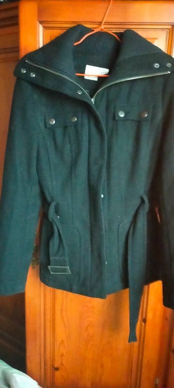 Manteau femme 3/4 bleu marine