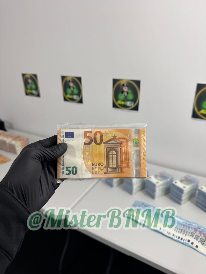 Faux billets de 50€ Pour jeux de société, Jeu de rôle, Où apprentissage pour enfant. - photo numéro 2