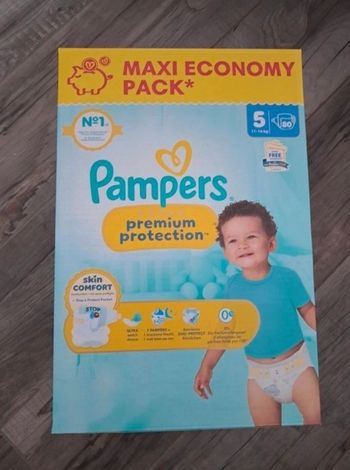Couches pampers premium taille 5