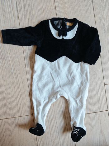 Pyjama velours 3 mois fête de fin d'année