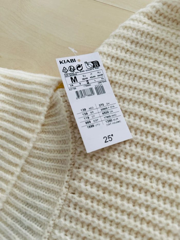 Robe pull Kiabi femme taille M 38/40 - photo numéro 2