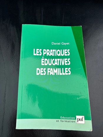 Les pratiques éducatives des familles