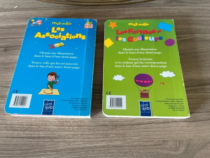 Lot de 2 livres apprentissage enfants - photo numéro 2