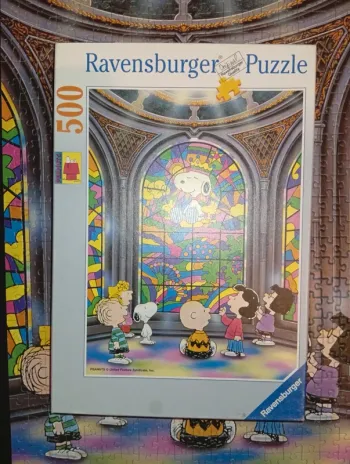 Puzzle Snoopy le roi