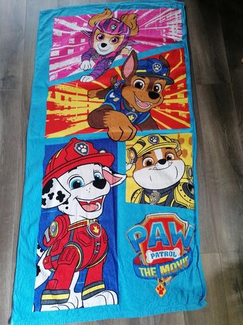 Drap de plage pat patrouille