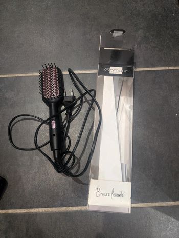 Brosse lissante