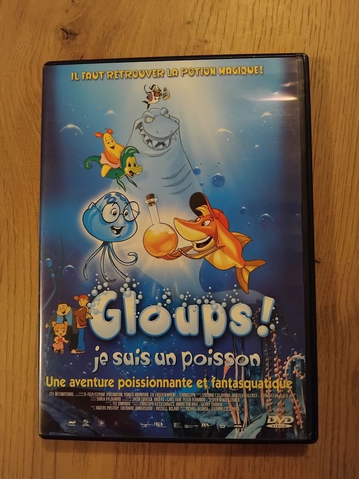 Dvd Gloups le poisson