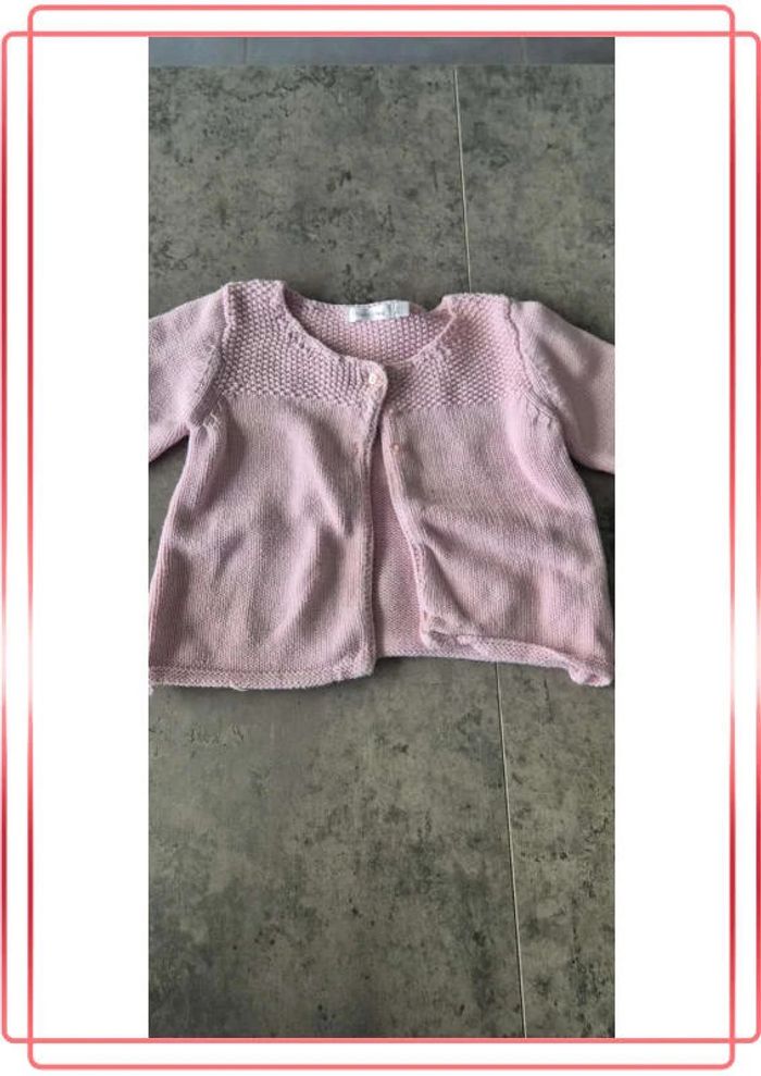 Gilet en laine pour fille - photo numéro 2
