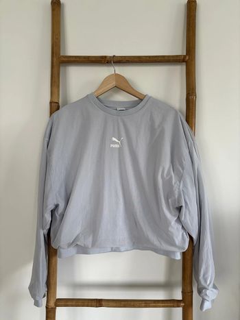 sweat bleu ciel puma taille M