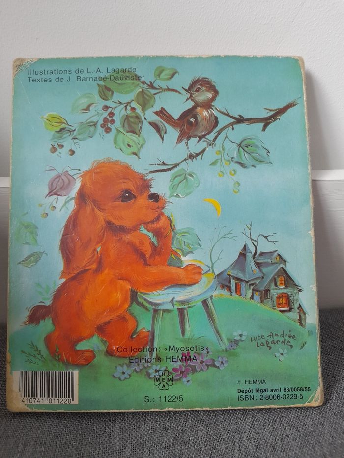 Livre cartonné vintage 1983 : La ferme de Titus Hemma - photo numéro 5