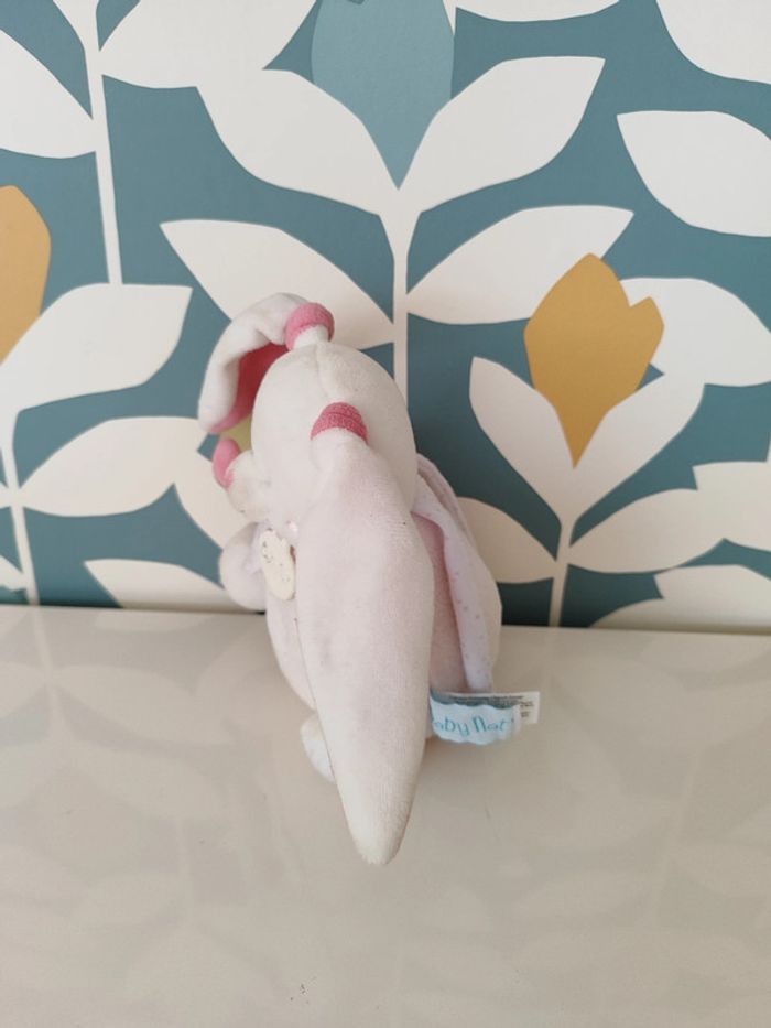 Peluche lapin musicale baby nat - photo numéro 2
