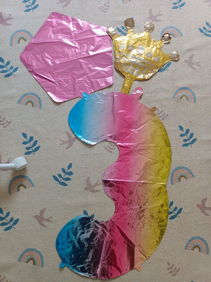 Ballon anniversaire 3 ans