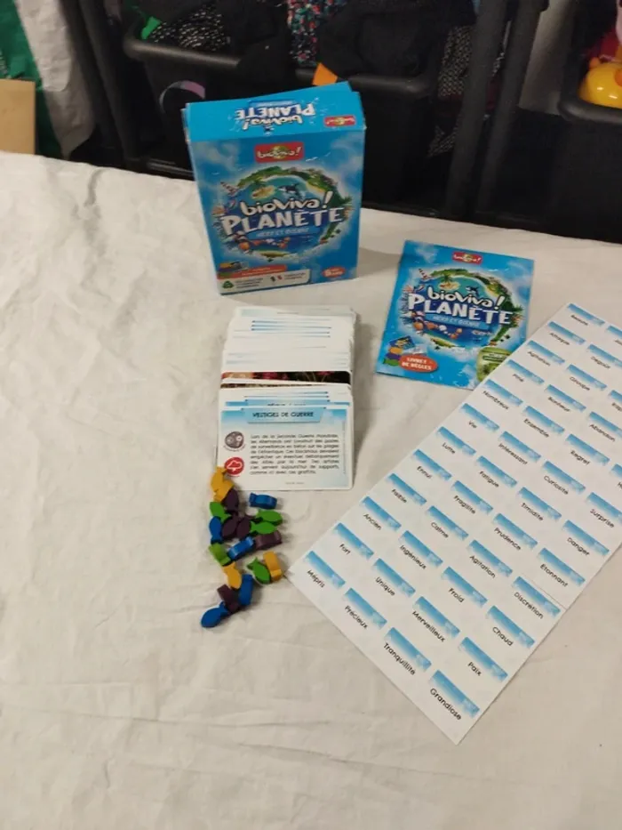 Jeu de société - Bio viva planète mers et ocean - Des 8 ans - photo numéro 2