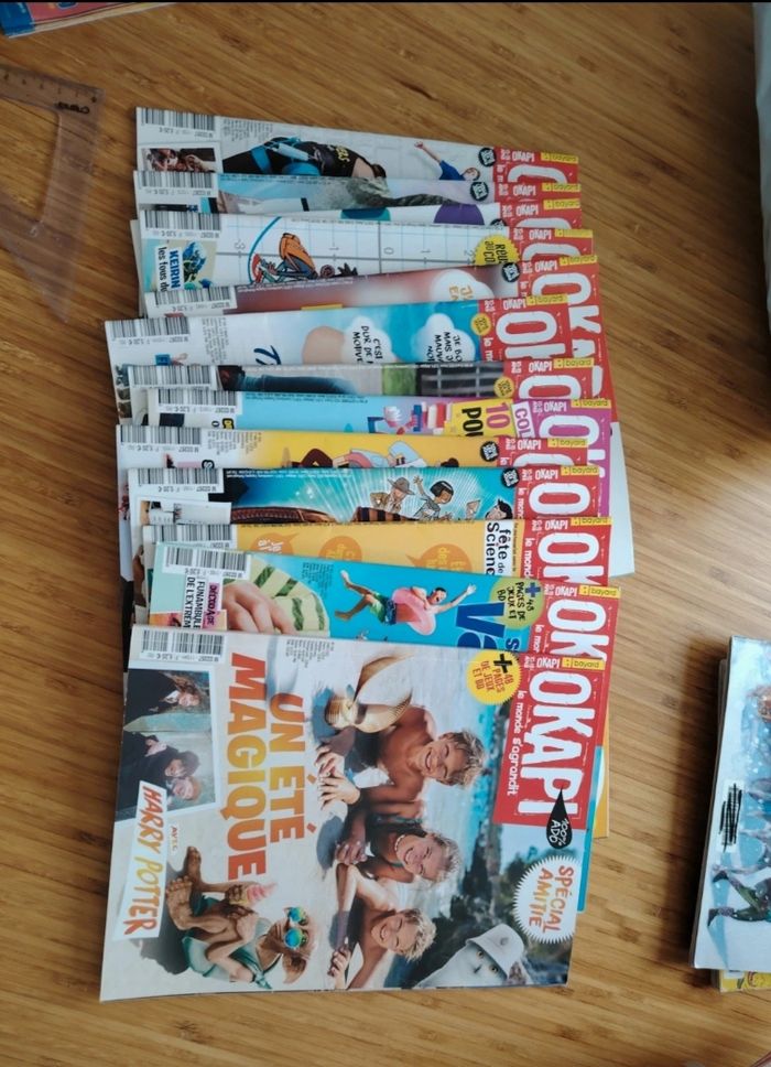 Lot magazines okapi 10-15 ans