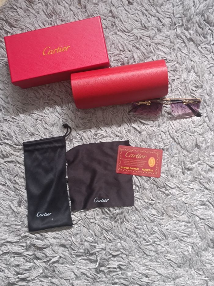 Lunettes de soleil Cartier Neuve - photo numéro 2