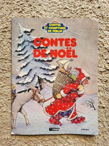 Livre Contes de Noël- Vintage 1984 - Fleurus