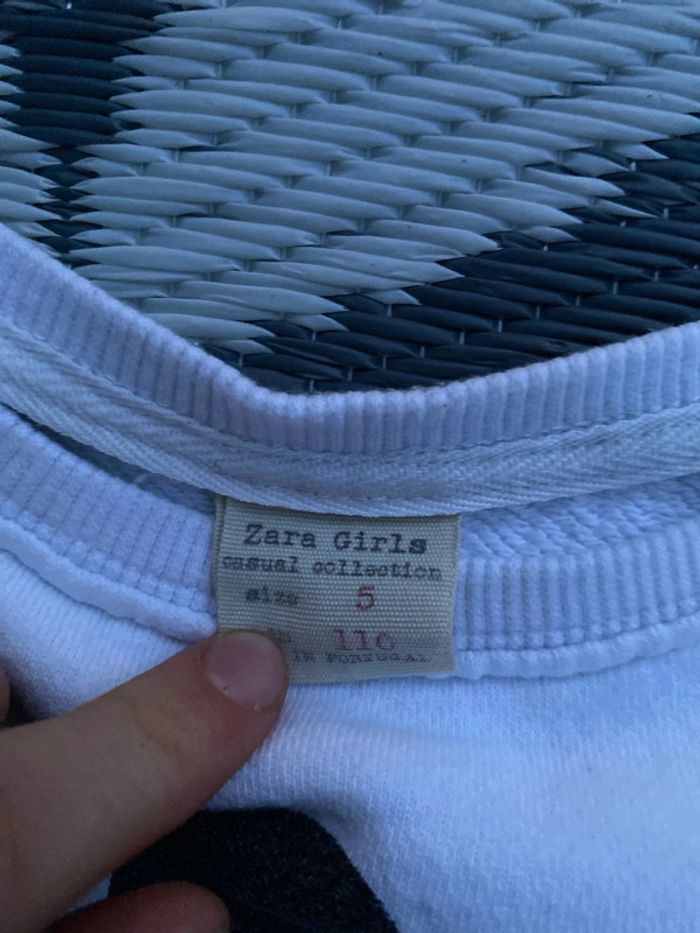 Sweat Zara girls 5 ans - photo numéro 2