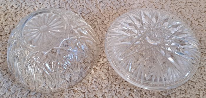 🍽 Ancienne bonbonnière en cristal avec son couvercle - photo numéro 3