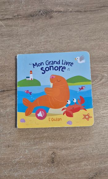 Mon grand livre sonore L'océan