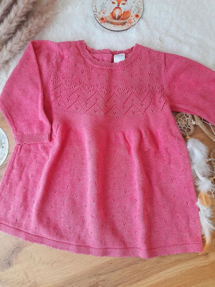 Robe manches longues mi saison 12 mois Baby club C&A - photo numéro 2