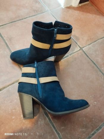 Bottines en daim