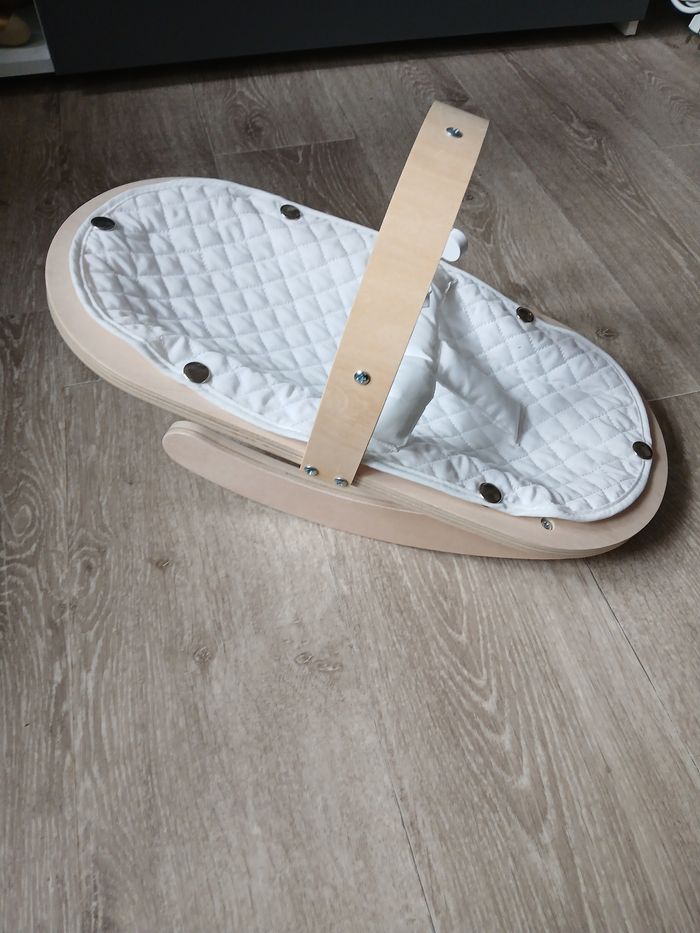 Jouet transat poupon vertbaudet en bois - photo numéro 10