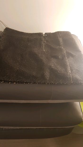 Jupe taille 36 kookai effet peau de serpent