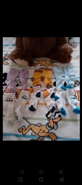 6 petites paires de chaussettes bebe
