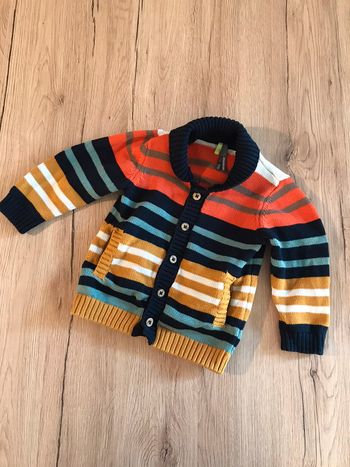 Gilet rayé