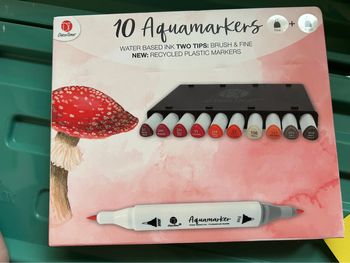 Boîte de 10 feutres aquamarkers , neuve