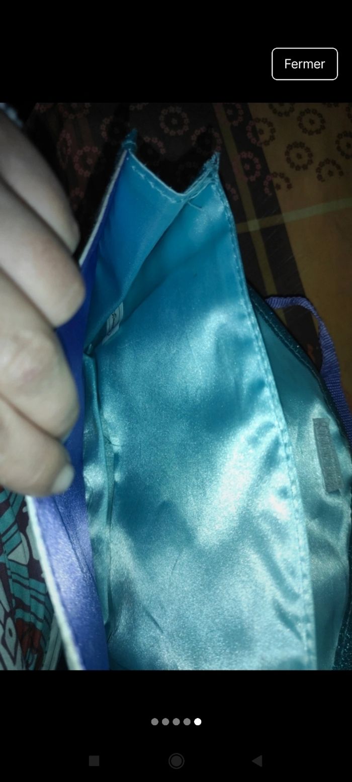 Petit sac reine des neiges j49 - photo numéro 2