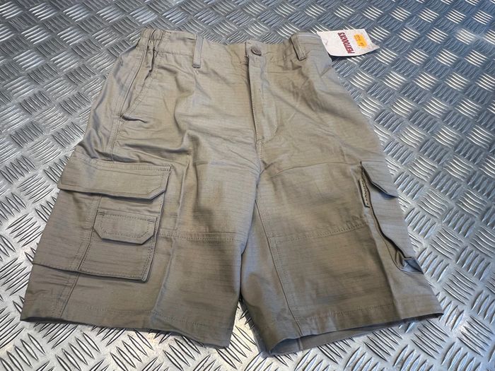 short pertoock's kaki enfant garcon neuf taille 2 ou 4 ou 12 ans