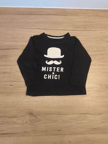 Tee-shirt manches longues 24 mois