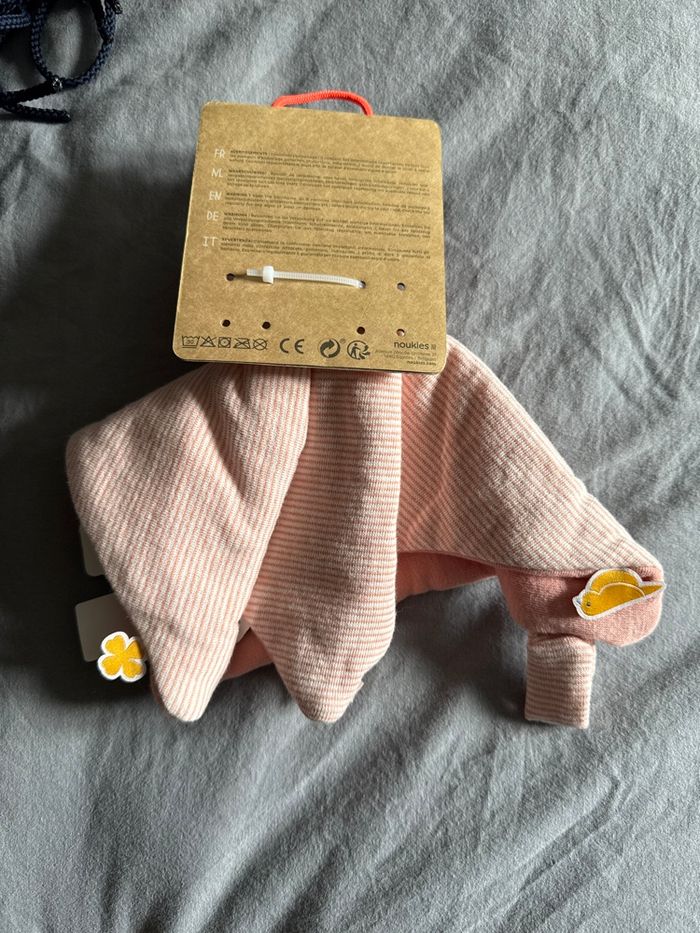 Doudou Lola Rose Vache Noukies bio - photo numéro 2