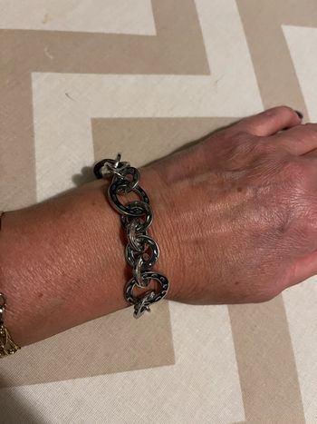 Bracelet couleur argent