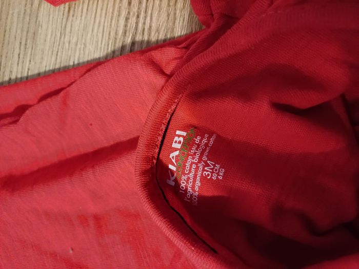 7 tee shirts manches longues garçons Taille 3 mois - photo numéro 9