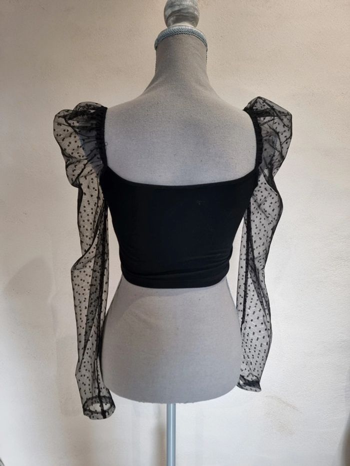 Crop top/ T-shirt manches longues - photo numéro 2