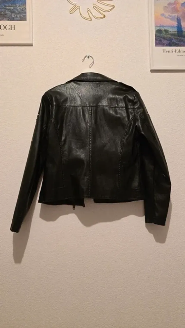 Veste imitation cuir Jacqueline Riu - photo numéro 4