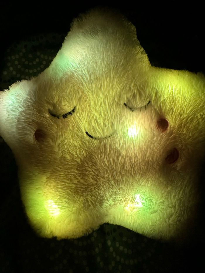 Peluche veilleuse étoile - photo numéro 3