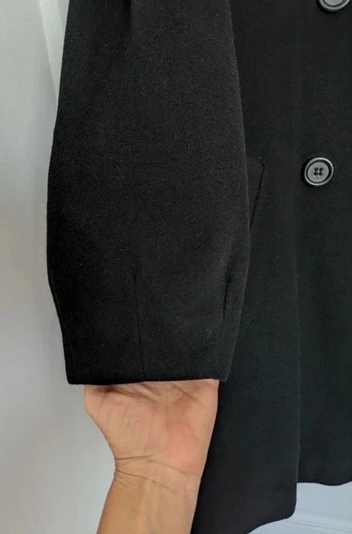 Manteau d'hiver noir chic - Gerard Darel - taille M - photo numéro 3