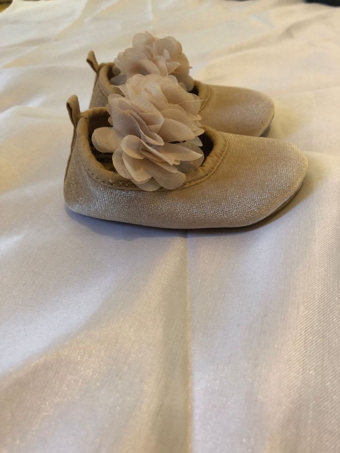 Ballerine velours bébé - photo numéro 2