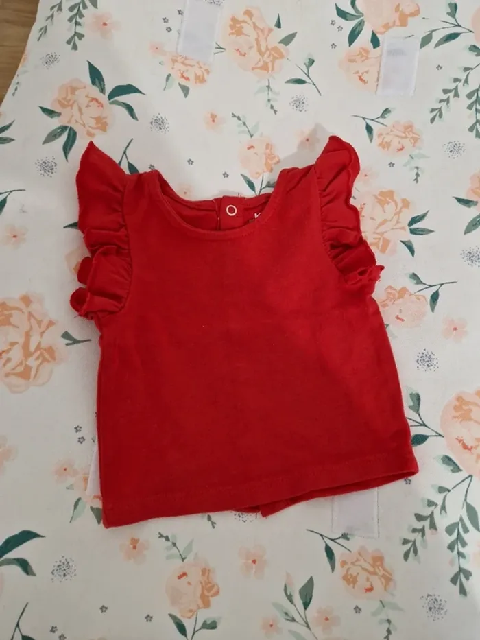 Ensemble bébé fille legging + gilet + t-shirt - photo numéro 5