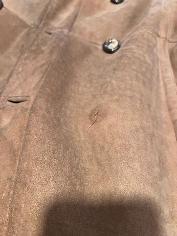 Manteau en peau camel - photo numéro 3